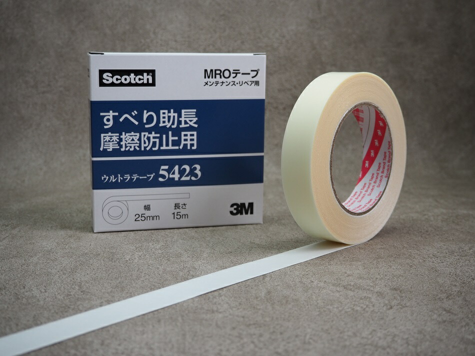 楽天市場】【3M ウルトラテープ (超高分子量PE基材) No.5423 25mm幅