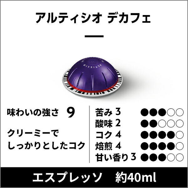 Nespresso Vertuo ヴァーチュオカプセル 9本90杯 Nespresso Vertuo