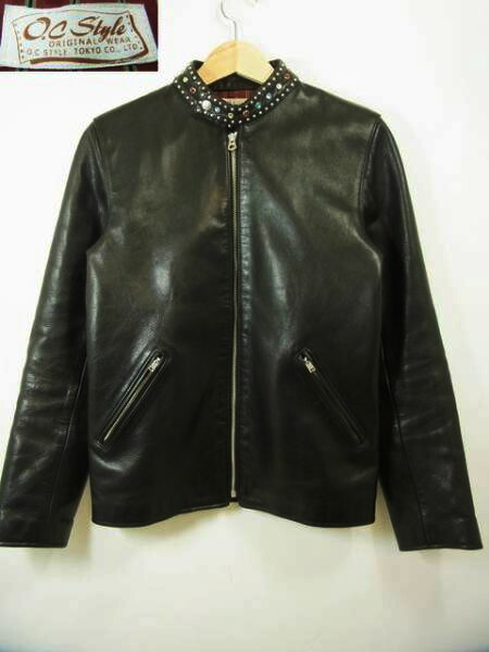 楽天市場】O.C STYLE オーシースタイル 襟 スタッズ 馬革 ホースハイド