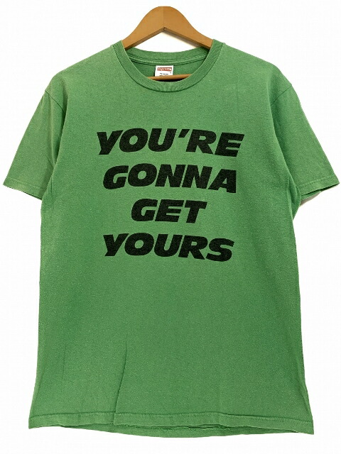 楽天市場】06SS SUPREME × PUBLIC ENEMY Logo Tee 黄緑 M 00s