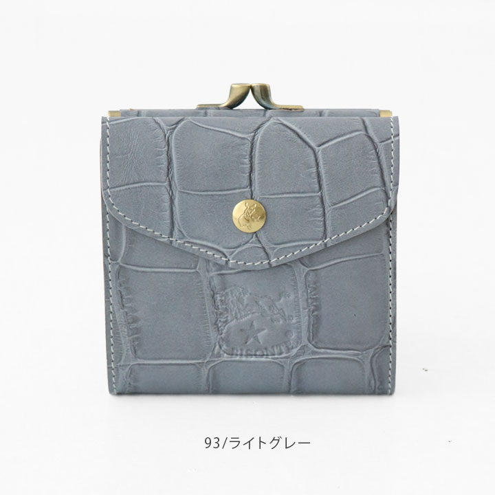 楽天市場】【正規取扱店】イルビゾンテ 財布 がま口 二つ折り クロコ