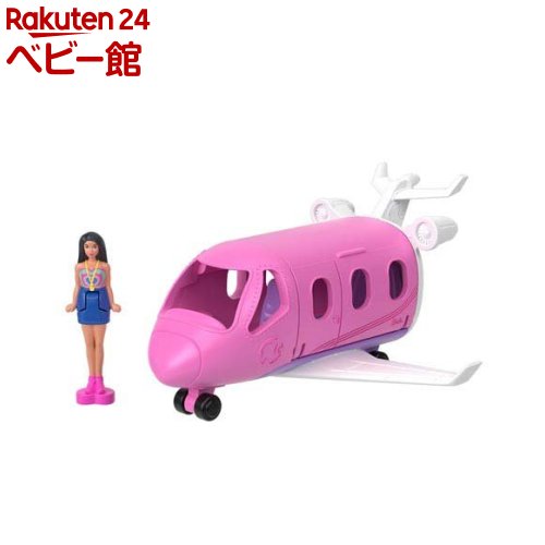 楽天市場】ミニバービーランド ドリームプレーン マイクロドール1体付