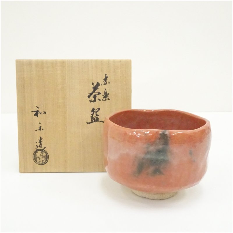 楽天市場】川崎和楽 赤楽茶碗の通販