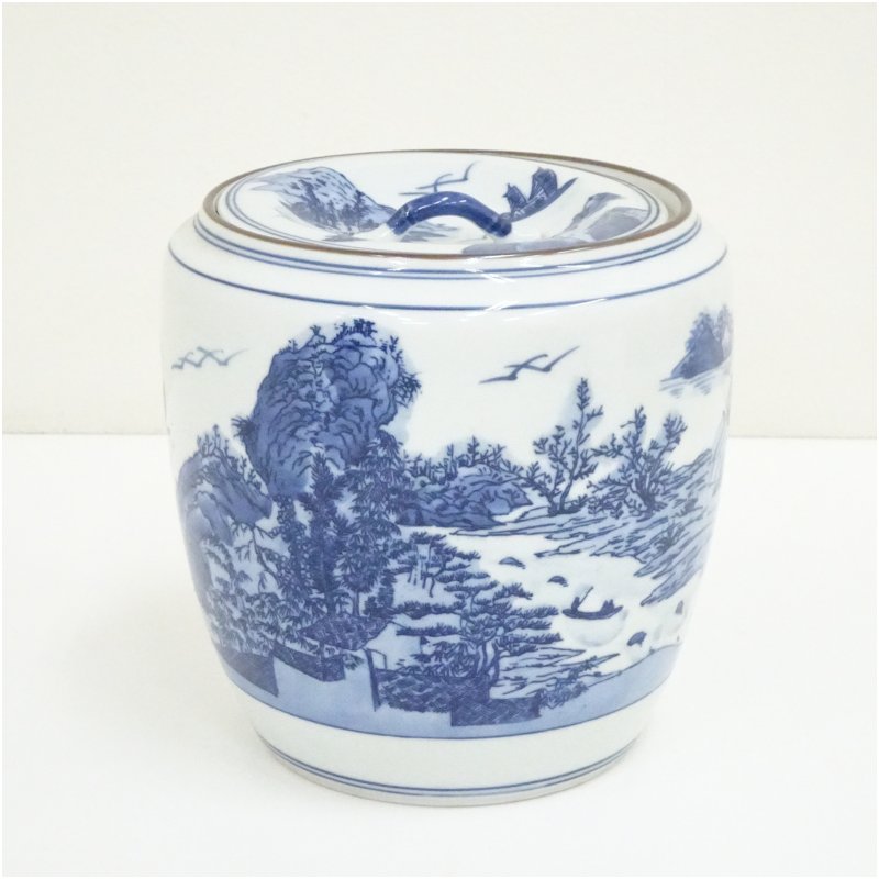 楽天市場】染付水指 茶道具の通販