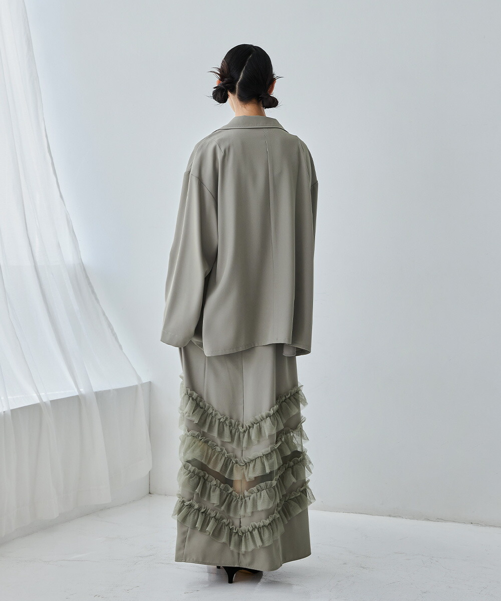 楽天市場】トランスペアレントヘムセットアップドレス パーティー