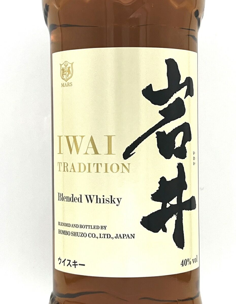 楽天市場】岩井 トラディション 750ml 40% ウィスキー 国産ウイスキー