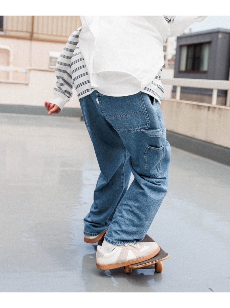 楽天市場】[niko and JEANS 2024AW]ペインターデニムパンツ niko