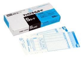 マックスタイムレコーダER-201S2/PC 、楽々勤怠、カード入れ Amazon