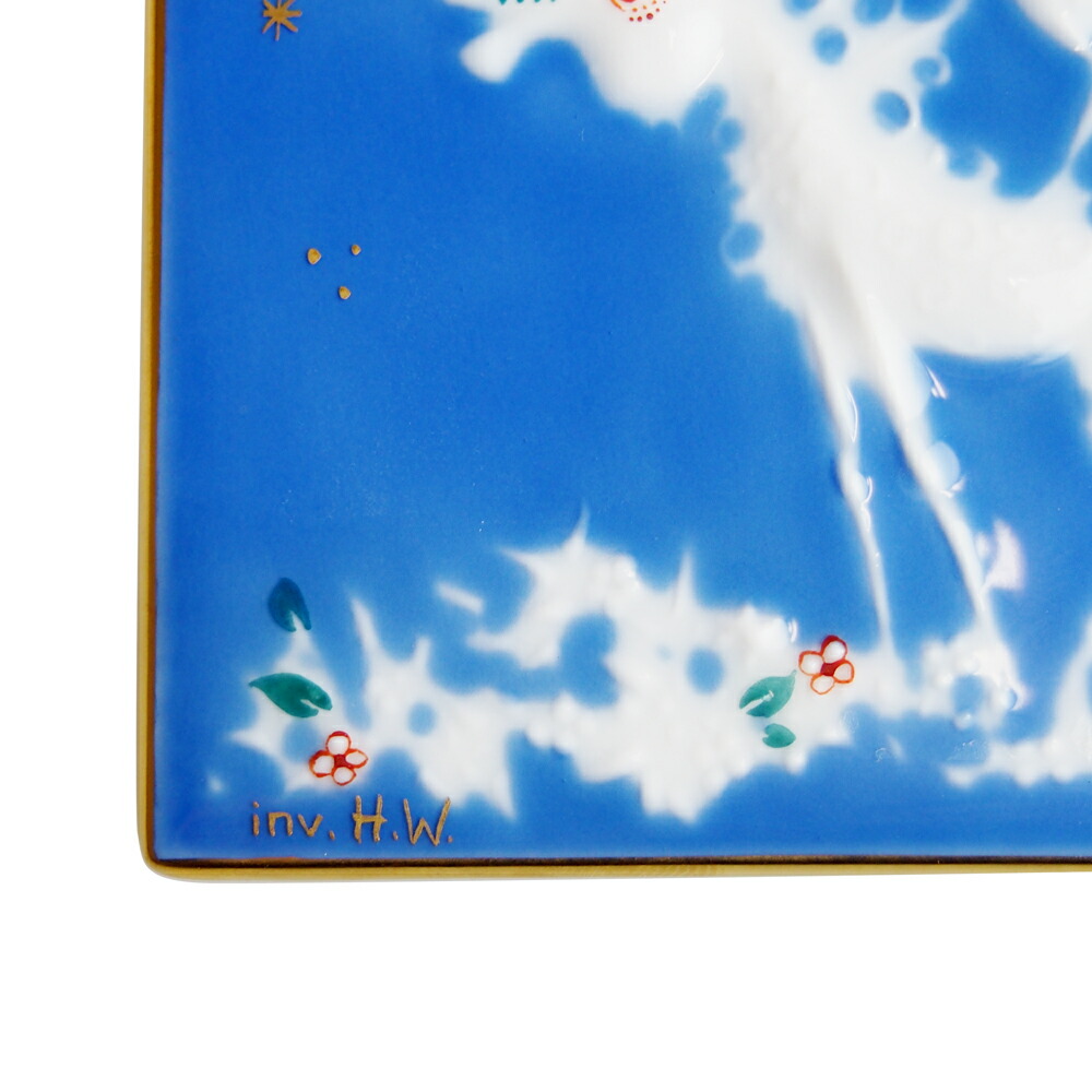 楽天市場】マイセン (Meissen) 陶画 青のメルヘン ブレーメン 93005