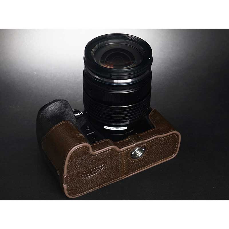 楽天市場】OLYMPUS OM SYSTEM OM-1 用レザー ケース Coco Brown ココ