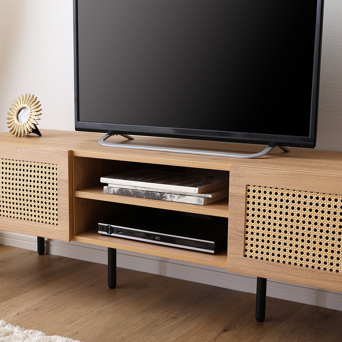 楽天市場】ラタン調テレビ台 幅140cm ニトリ メーカー直送・送料無料