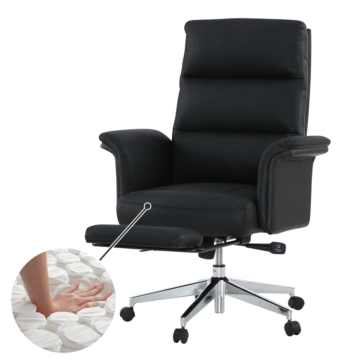 楽天市場】オフィスチェア(OC909 革) ニトリ 【配送員設置商品】 : ニトリ