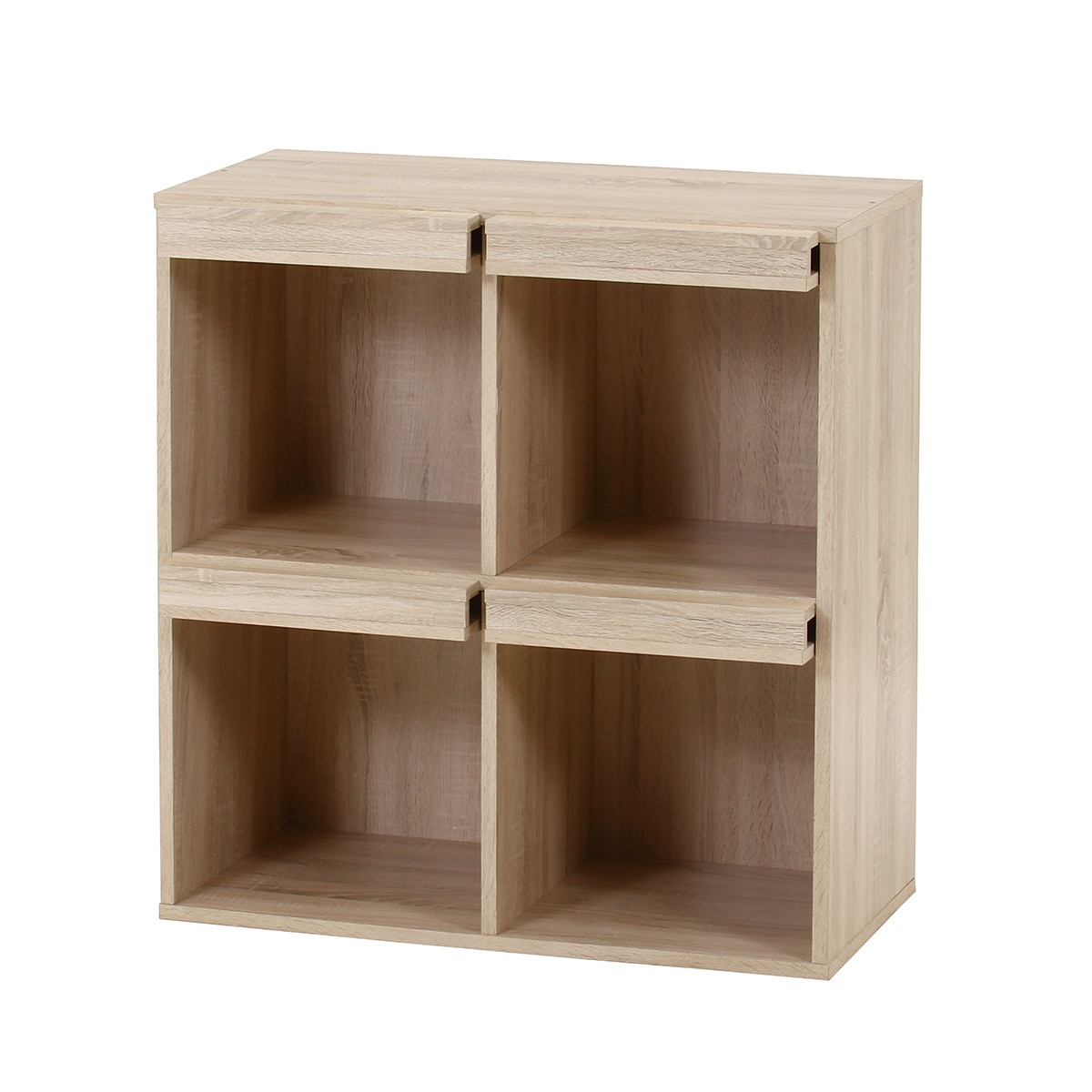 楽天市場】ディスプレイラック (4扉 オーク柄) ニトリ 【メーカー直送