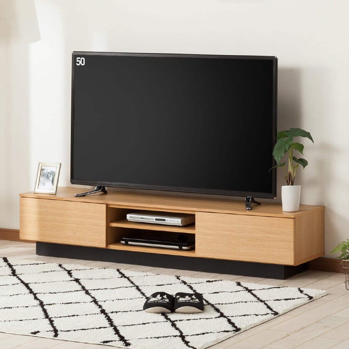 ニトリ ローボード (UF01 LB150 LBR) テレビ台 150cm幅