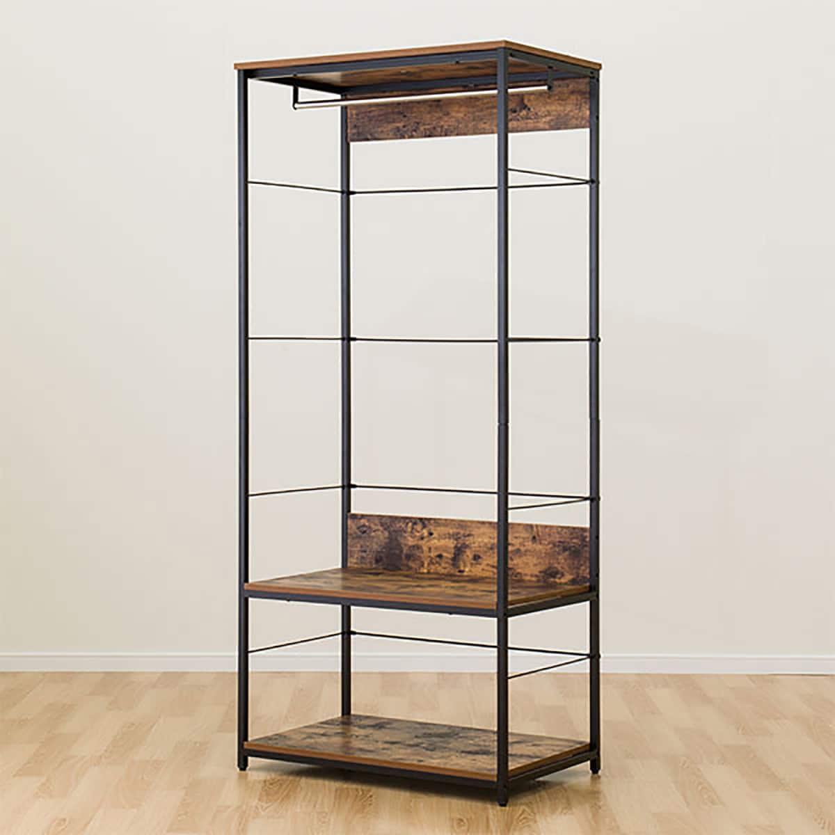 楽天市場】[幅79.6cm] ハンガーラック (N ステイン 1880 BR) ニトリ