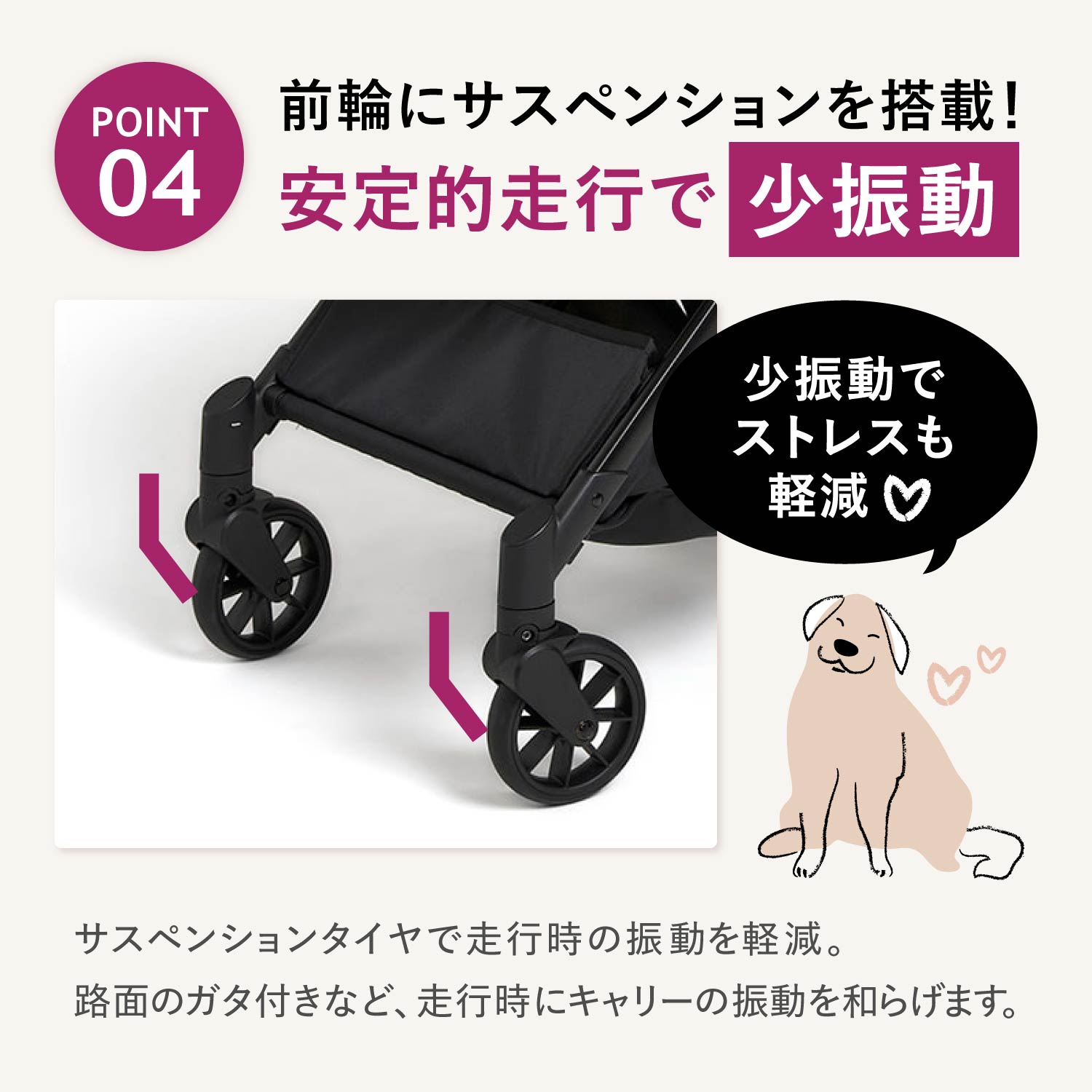 FikaGO FTG1050 フリートゥーゴー2 ペットカート バギー compet Compet