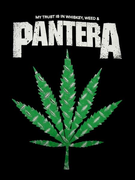 BATCAVE 大麻 マリファナ Tシャツ パンテラ PANTERA Vintage 2002