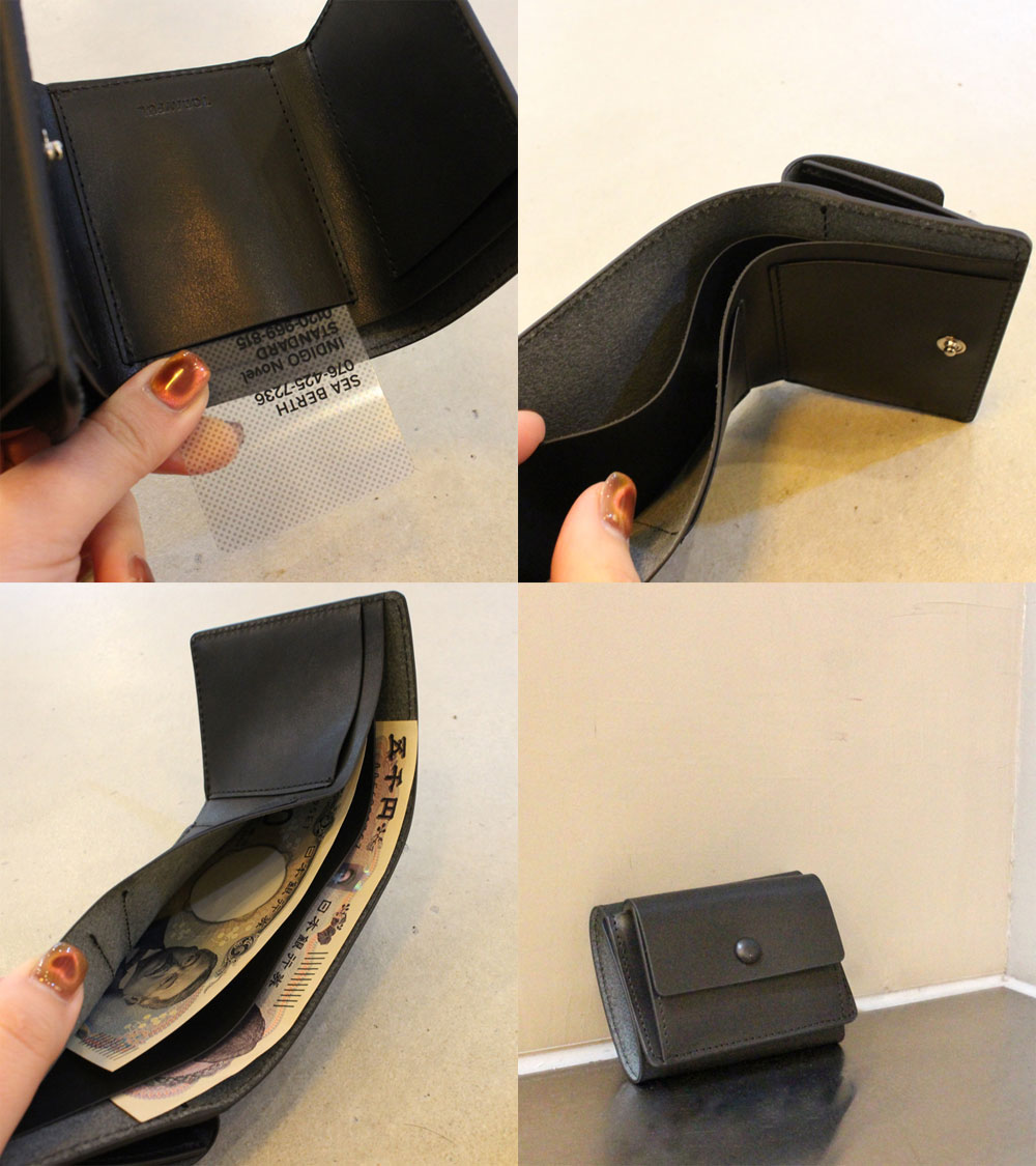 TODAYFUL ブラック 三つ折り財布 TODAYFUL(トゥデイフル) / Life's