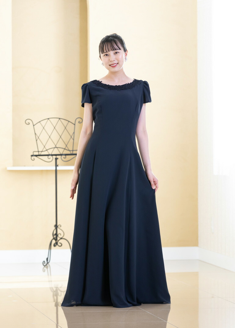 楽天市場】演奏会 ロングドレス 母親 結婚式 演奏会用ドレス シフォン
