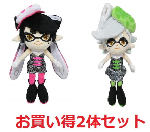 楽天市場】スプラトゥーン Splatoonぬいぐるみ シオカラーズ ホタル