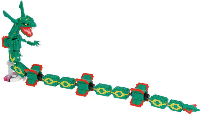 楽天市場】ナノブロック nanoblock ポケットモンスター レックウザ