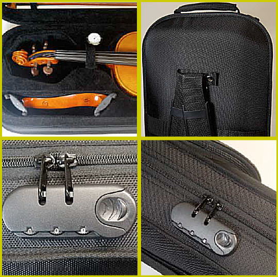 楽天市場】Galax ギャラックス バイオリンケース VO-20 ブラック