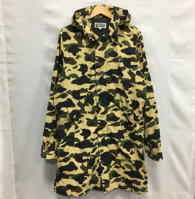 BAPE 迷彩柄 フード付きジャケット A BATHING APE 迷彩柄 フード付き