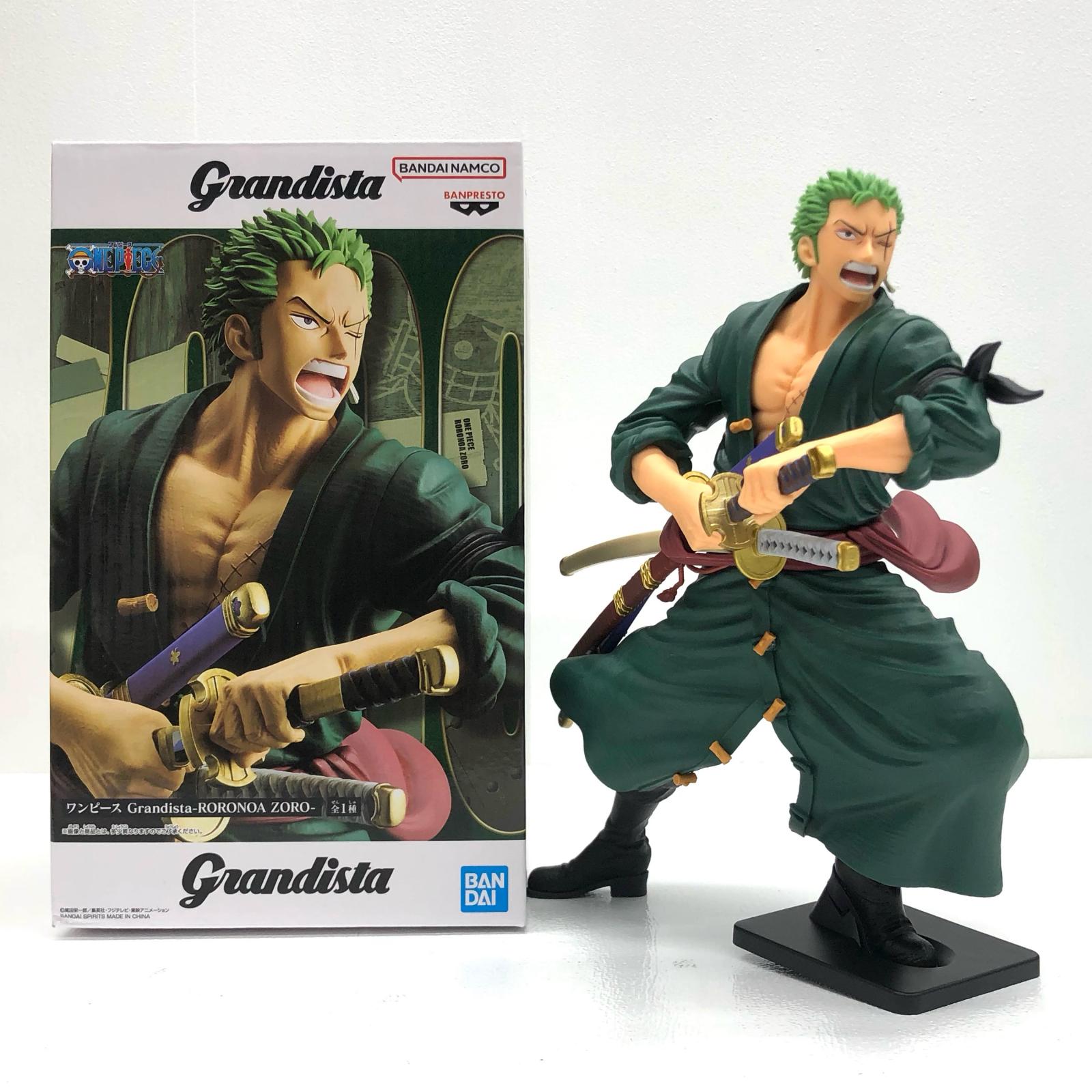 楽天市場】【中古】ワンピース フィギュア ロロノア・ゾロ Grandista