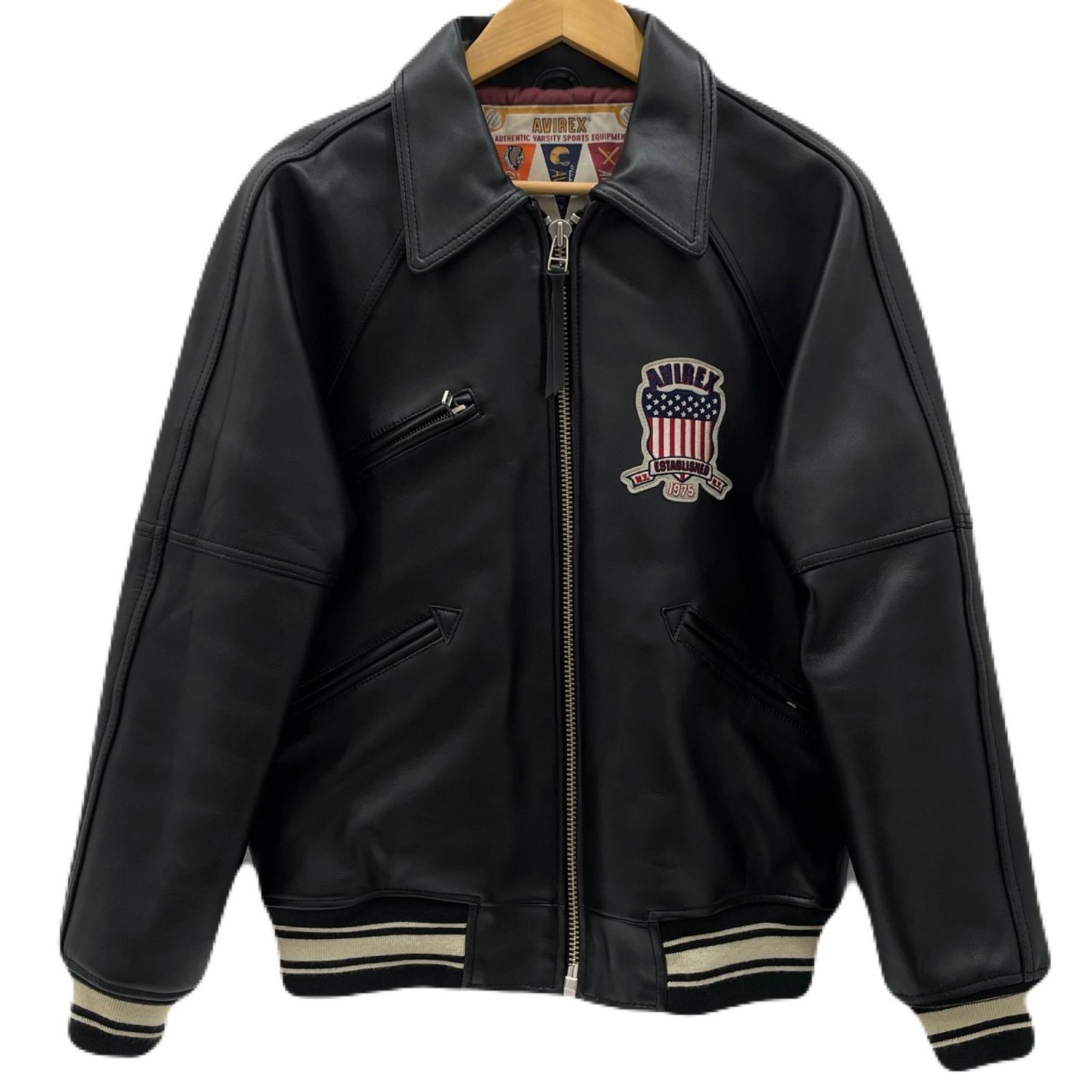 楽天市場】avirex ラムレザーの通販