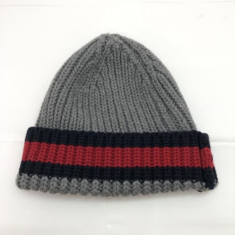 極美品！国内完売 GUCCI グッチ カシミアジャガードニット 帽子M