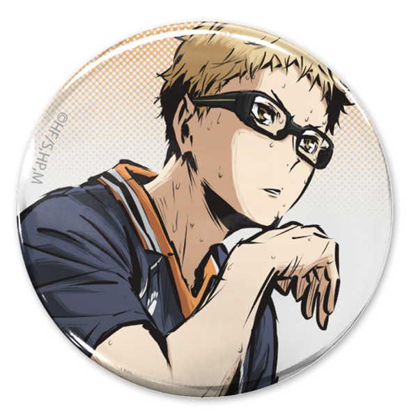 ハイキュー 月島蛍 コレクション缶バッジ 原作缶バッジ コレ缶 缶