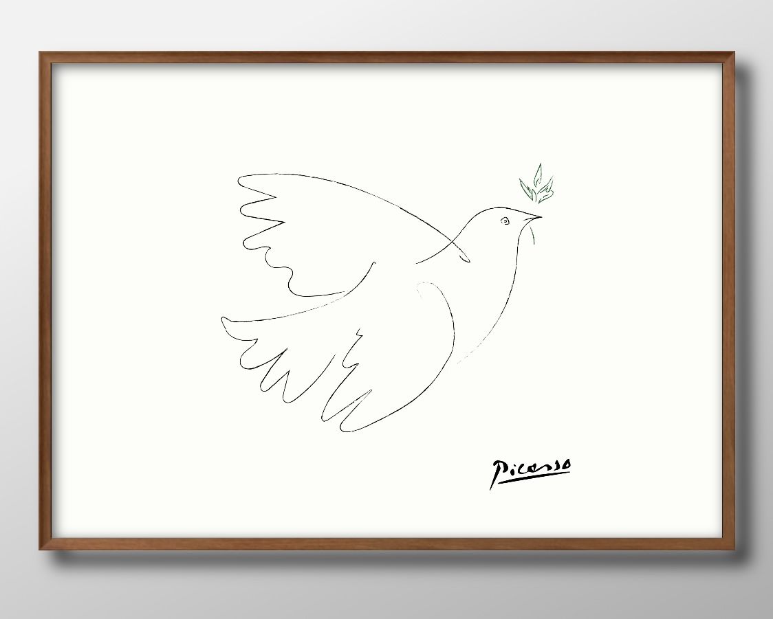 楽天市場】ポスター パブロ ピカソ Dove of Peaceの通販