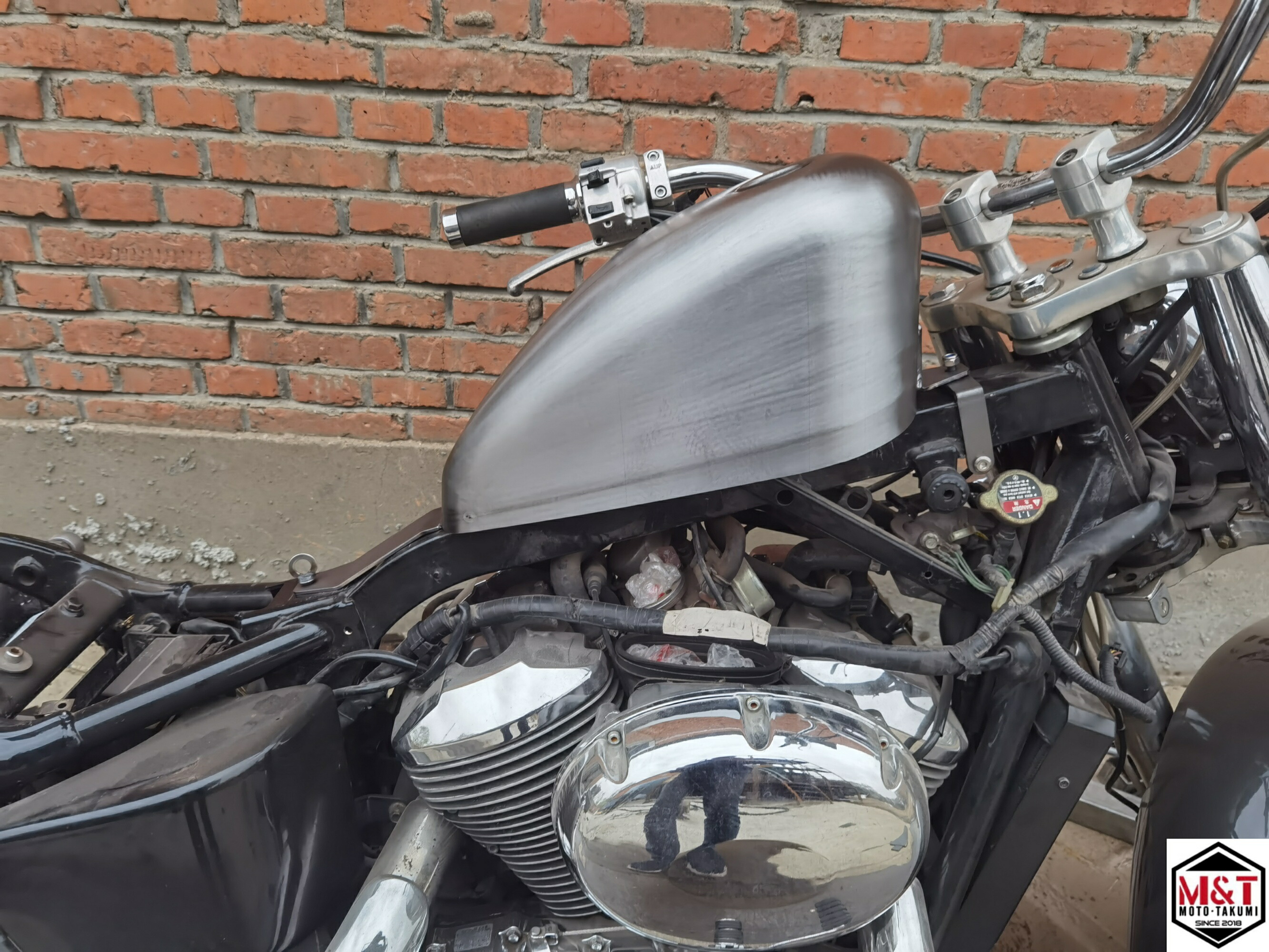 スポタン シャドウ400 タンク chopper スタイル向け 46番 11L HONDA