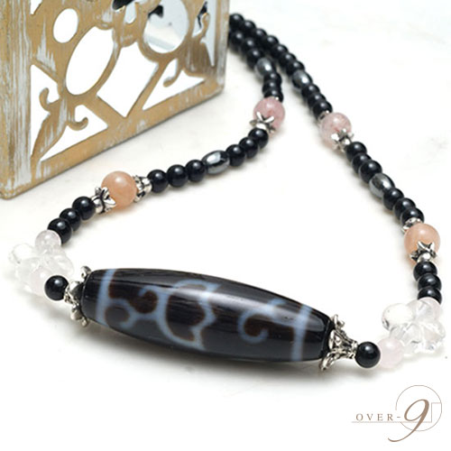 楽天市場】幸せ道 水蓮花天珠 ネックレス【メール便可】【m