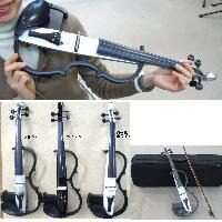 楽天市場】サイレントバイオリン シルバー色 エレキバイオリン・ケース