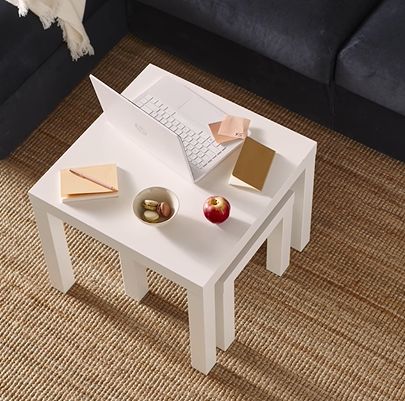 IKEA STOCKHOLM ネストテーブル2点セット