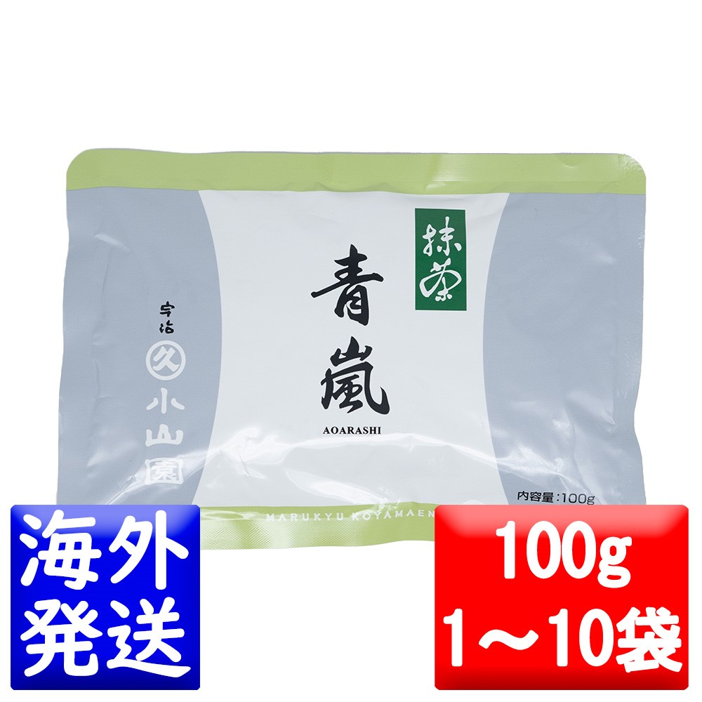 楽天市場】【丸久小山園 / 抹茶】抹茶/青嵐(AOARASHI)100gアルミ袋入