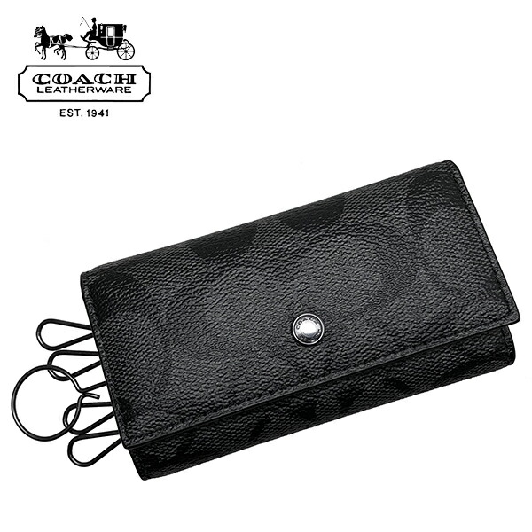 楽天市場】コーチ メンズ キーケース COACH MENS シグネチャー 本革