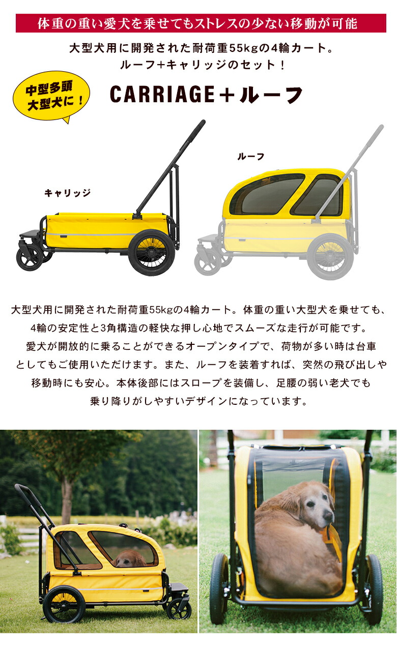 楽天市場】AIRBUGGY CARRIAGE (ルーフ+キャリッジ)フルセット