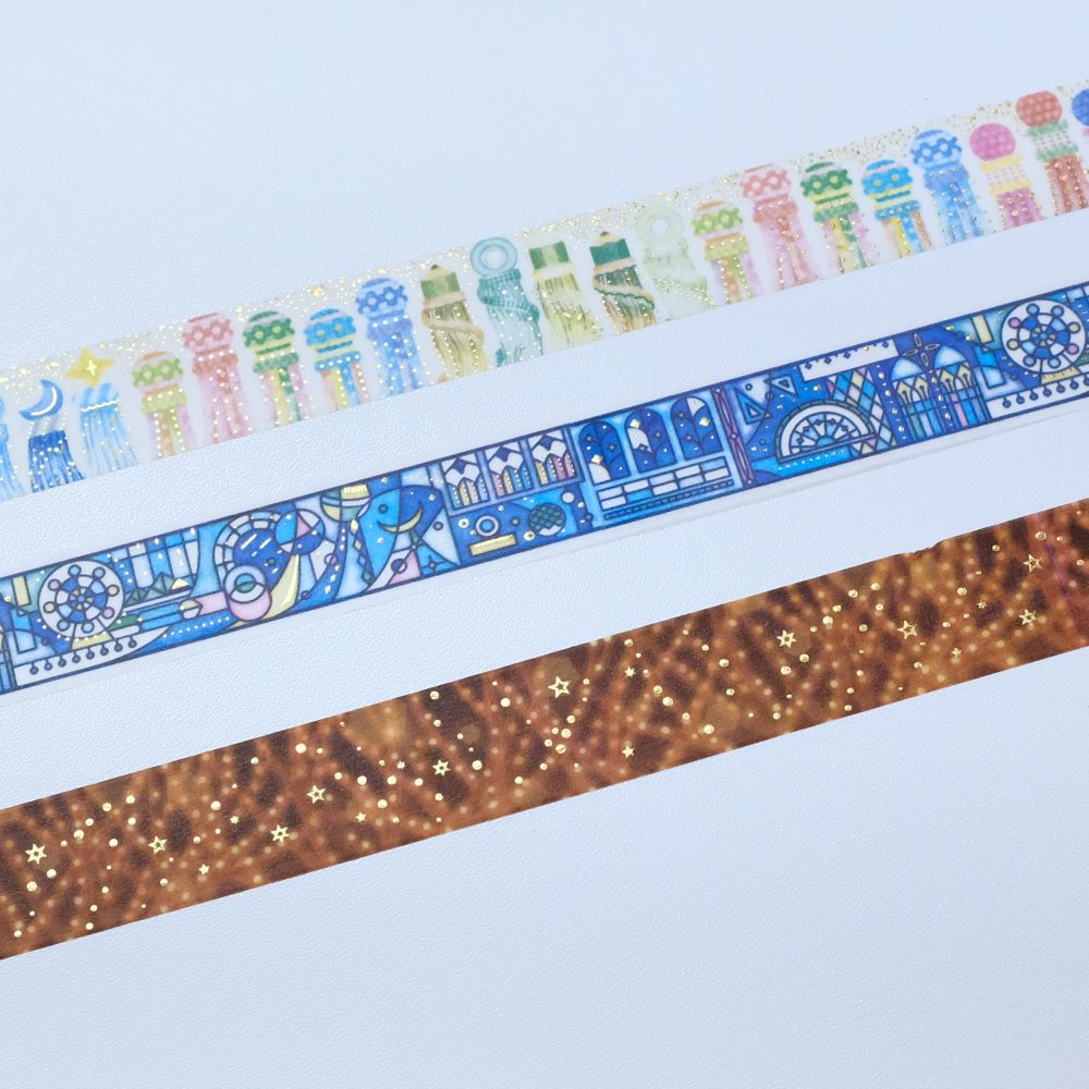 ❤本日限定❤【新品】青いクマオリジナルマスキングテープ丸天産業