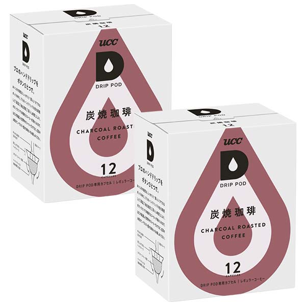 楽天市場】UCC ドリップポッド DRIPPOD 専用カプセル 炭焼珈琲 2箱 【3