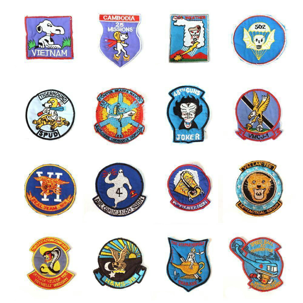 楽天市場】【送料無料】【ブルー完全版】ミリタリー ワッペン カスタム