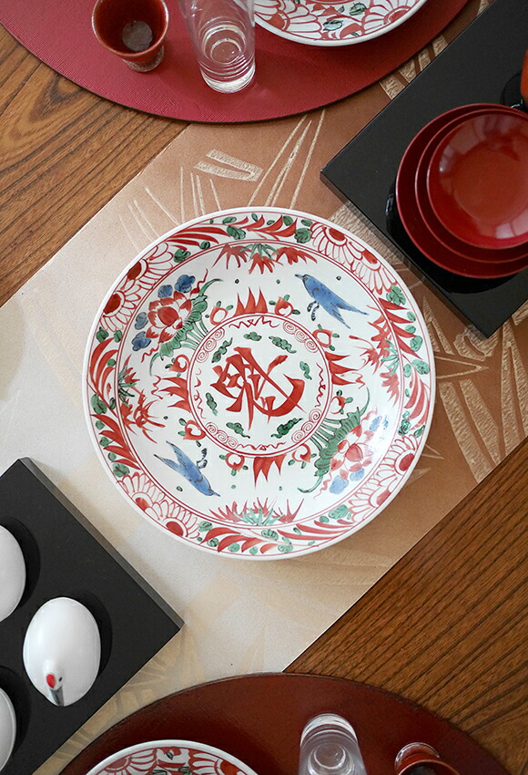 静物画、柿と伊万里焼赤絵皿、日本画6号サイズ Yahoo!オークション - 古い