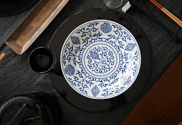 古伊万里 七寸皿19点 木箱付 東Y7-0220①タエチ 古伊万里 七寸皿19点