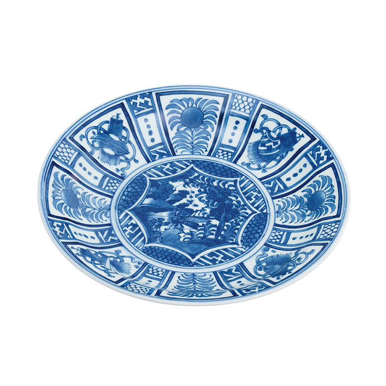 楽天市場】染付芙蓉手 7寸古伊万里皿 ＜和食器 / 有田焼 / 懐石