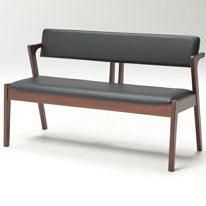 楽天市場】ベンチ ダイニングベンチ ベンチチェア 背もたれ付き 2人