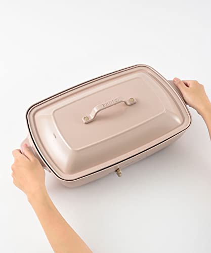 ゆう】BRUNO ホットプレート グランデ シダーベージュ BRUNO ブルーノ