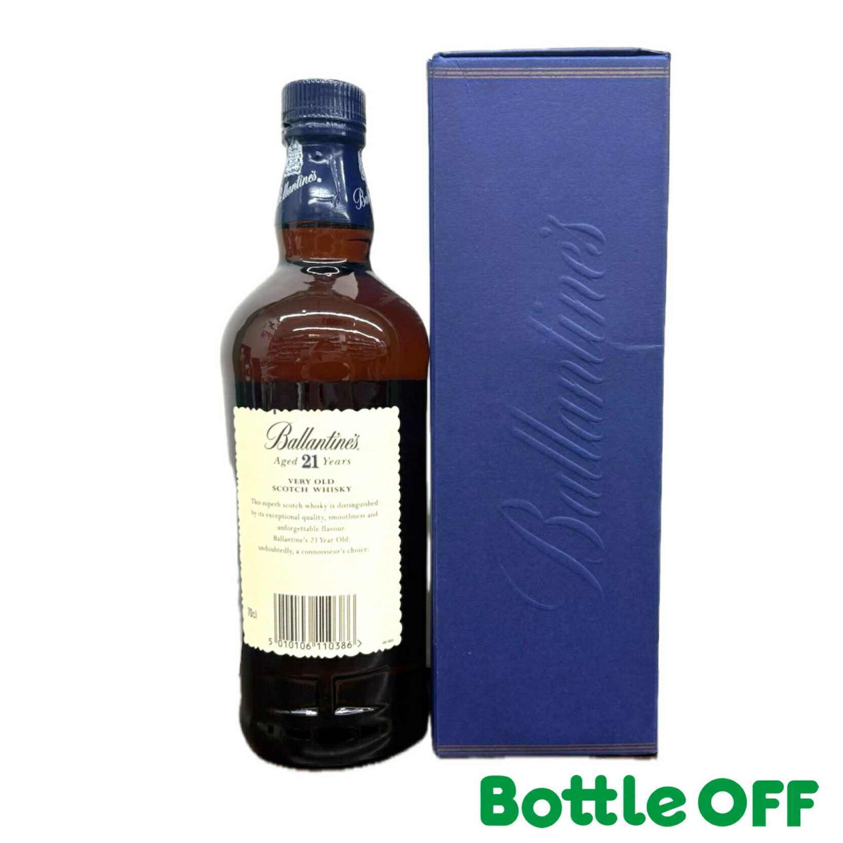 楽天市場】バランタイン 21年 旧ラベル 青箱付 ballantines 21years
