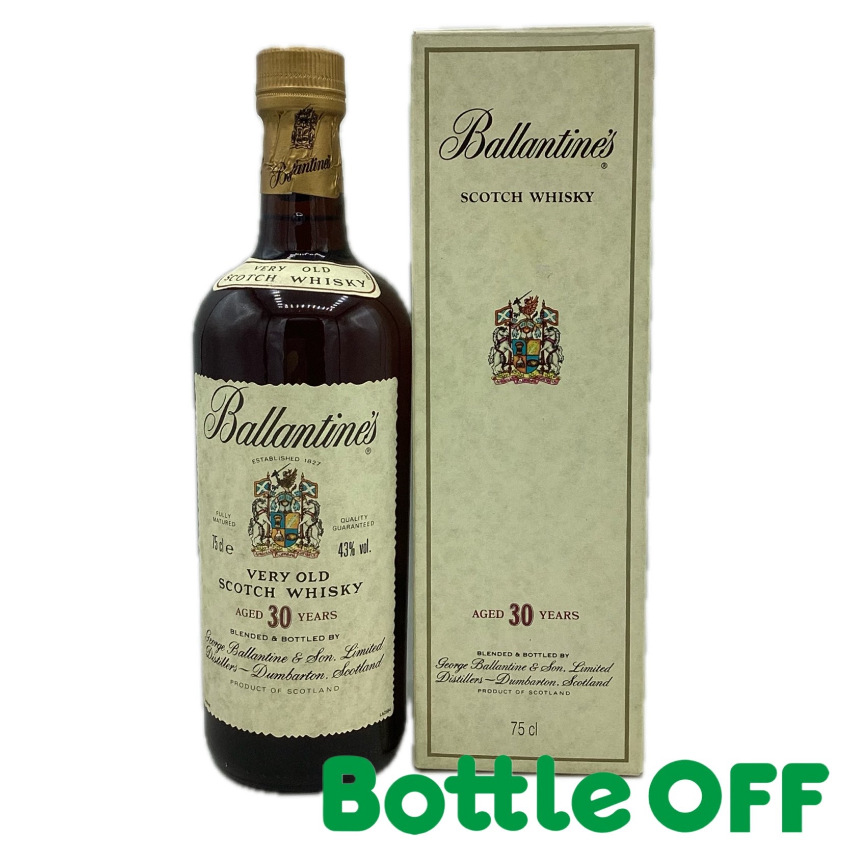 バランタイン 30年 ベリーオールド 750ml 43% ballantines 30years