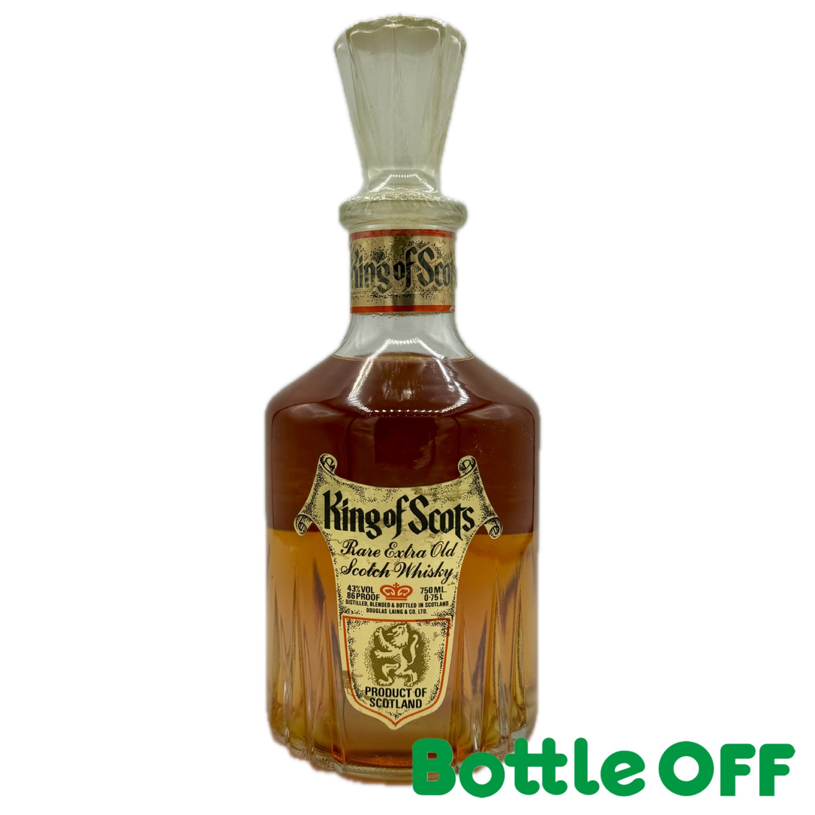 楽天市場】キングオブスコッツ 750ml 43％ KING OF SCOTS オールド